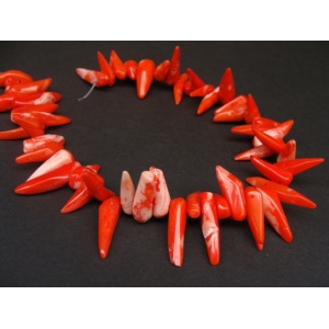 Korál, naturální, 20 gr. , žíhaný