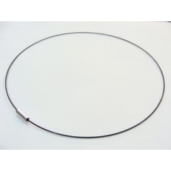 Obruč, ocelové lanko, 17,5 cm, šířka drátu 1 mm