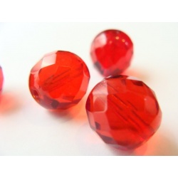 broušené perle, barva, 12 mm
