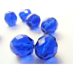 broušené perle, barva, 10 mm
