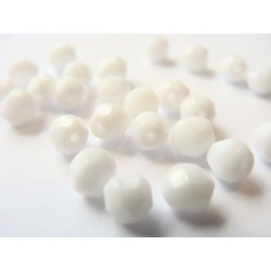 broušené perle, barva, 5 mm
