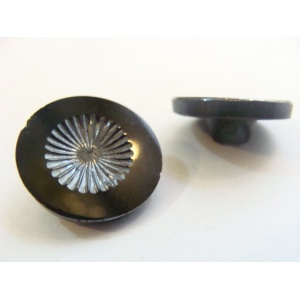 Knoflík skleněný, 18 mm