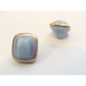 Knoflík skleněný, 14x14 mm